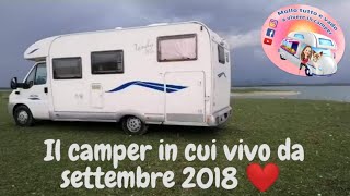 Vivere in camper vi presento la mia casa su ruote ❤️🏡 [upl. by Ayaladnot752]