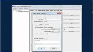 Procedure on how to use Realtek Utility on WL0179 WirelessN [upl. by Aytac]