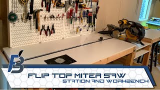 Flip Top Miter Saw Station WHAT [upl. by Irena]