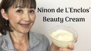 Ninon de LEnclos Beauty Tonic  Cream  Massage Monday 428 [upl. by Lomaj522]