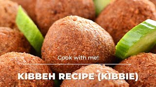 Kibbeh Recipe Kibbie [upl. by Ainit144]