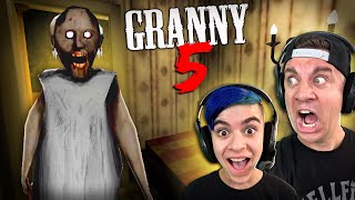 GRANNY 5 IS HERE TIME TO WAKE UP New Granny Horror Game [upl. by Assirol]