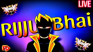 Rijju Bhai Is Live Now  Playing Free Fire With Friends  Funny Gameplay [upl. by Nylatsyrk]