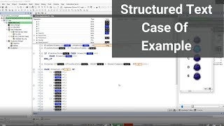 Structured Text Case Example Controlling Lights In CodeSys 2021 [upl. by Yticilef]