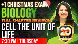 Plus One Biology Christmas Exam  Cell the Unit Of Life  Full Chapter  Chapter 8  Exam Winner [upl. by Miarhpe]