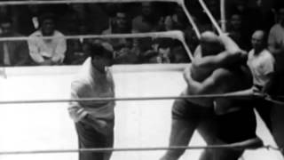 Fritz Von Erich vs quotWhipperquot Billy Watson wrestling from Buffalo NY 1957 [upl. by Ecnarf669]