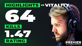 G2 NiKo HIGHLIGHTS vs VITALITY  SEMI FINAL  BLAST Premier Fall Final 2024 [upl. by Tiossem]