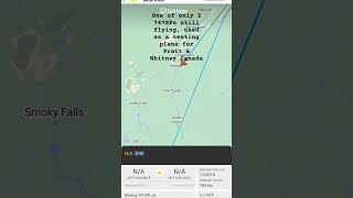 1 of 2 747SP still in existence aviation boeing 747 flightradar [upl. by Evaleen]