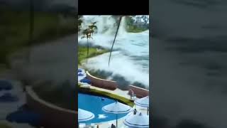 Actual Footage Tsunami Thailand 2004 tsunami [upl. by Sumedocin739]