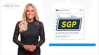 What is a Same Game Parlay SGP   Sports Betting 101 at FanDuel Sportsbook [upl. by Aix]