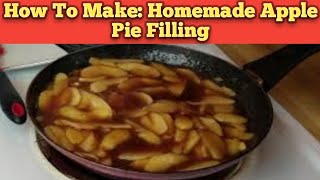 How To Make Homemade Apple Pie Filling Simple amp Delicious [upl. by Htezzil]