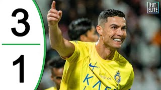 AlNassr vs Ettifaq 31 Highlights  Cristiano RONALDO another Goal amp Assist [upl. by Pelson342]