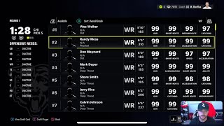 How To Do A Legends Fantasy Draft In Madden 24 Franchise [upl. by Cirdnek]