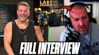 Pat McAfee Interviews Last Chance U Coach Jason Brown [upl. by Aristotle486]