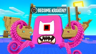 Playing Minecraft As The KRAKEN Minecraft Mods [upl. by Kirwin]