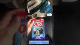 How to descale your steam generator iron [upl. by Gustin]