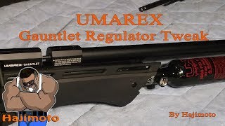 Umarex Gauntlet Regulator Testing and Adjusting [upl. by Eugnimod]