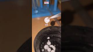 What happens when Sodium Hydroxide Pellets base are dissolved in water CLASS 10 shorts [upl. by Noroj]