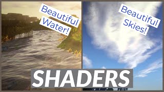 How to install MINECRAFT SHADERS  Minecraft Java Edition [upl. by Winsor777]