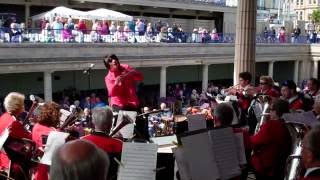 The Young Verdi Heathfield Silver Band on Eastbourne Bandstand June 2016 [upl. by Sapers229]