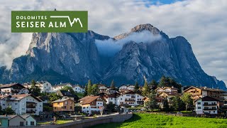 KastelruthCastelrotto  A lively village in the Dolomites ⛪ [upl. by Asina]