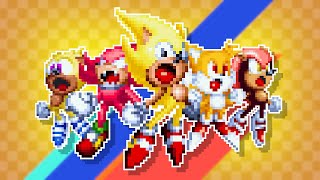 Sonic Mania but with BETTER Super Forms [upl. by Aerdnad493]