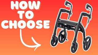 Four Wheeled Walker How to Choose and Use [upl. by Ielarol]