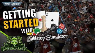 How to Play Warhammer 40k ONLINE  Installing 40k on Tabletop Simulator 40k amp Creating Armies [upl. by Janenna]