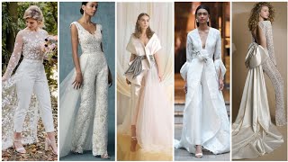 Absolutely Stunning And Stylish Wedding Outifits Pant suits or jumpsuit For Wedding 202122 [upl. by Aihsyla]