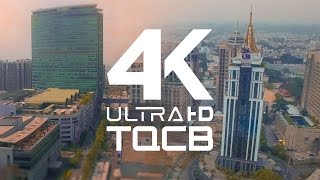 Bangalore City  Silicon Valley of India  Bengaluru  Aerial View  Drone Video  4K [upl. by Yeliak]