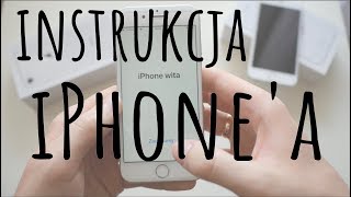 📚INSTRUKCJA OBSŁUGI iPhonea📱🔥 [upl. by Darmit443]