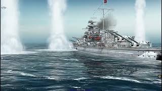 Atlantic Fleet  Bismarck vs King George V amp Nelson [upl. by Artkele]