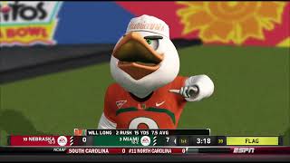 Nebraska vs Miami  CFP Semifinals  NCAA 14 Dynasty Year 7 [upl. by Silletram]