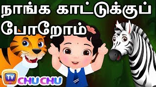 நாங்க காட்டுக்கு போறோம்  Forest Wild Animals Song  ChuChu TV தமிழ் Tamil Rhymes For Children [upl. by Rolando]