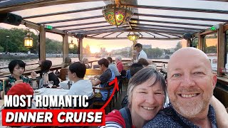 We Tried an Upscale Dinner River Cruise in Paris [upl. by Dikmen968]