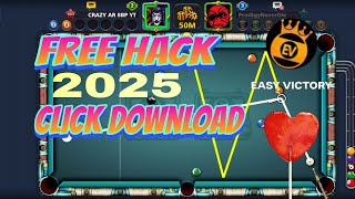 FREE 8 Ball Pool Aim Hack  2025  EV Loader Premium Unlock – 100 Undetectable [upl. by Ynot214]