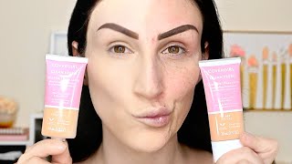 NEW COVERGIRL CLEAN FRESH SKIN MILK FOUNDATION COLLECTION TUTORIAL amp WEAR TEST [upl. by Hedvah855]