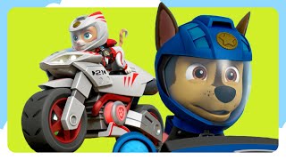 Chase Moto Pups Rescues MORE  PAW Patrol  Cartoons for Kids [upl. by Brooks790]