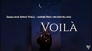 Ema Kok Voila Cover Lyrics  André Rieu Maastricht 2023 voila emakok cover [upl. by Baillieu]