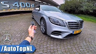 MercedesBenz S Class 2018 S400d REVIEW POV Test Drive by AutoTopNL [upl. by Saied]