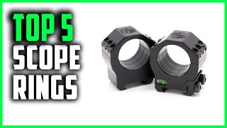 Best Scope Rings 2024  Top 5 Scope Rings for Picatinny Rail [upl. by Acinomad]