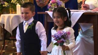 Wedding Flower Girl and Page Boy Highlights [upl. by Lippold269]