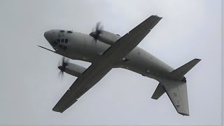 37000lbs of craziness  Italian Air Force C27J Spartan  RIAT 2019 [upl. by Hakon60]