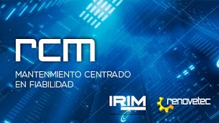 RCM MANTENIMIENTO CENTRADO EN FIABILIDAD [upl. by Amasa865]