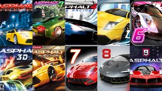 Evolution of ASPHALT Games 20042023 [upl. by Hallie152]