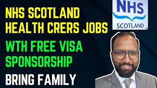 NHS Scotland HealthCare Jobs  With Free Visa Sponsorship  Apply Now  ImmigrationDiaries [upl. by Lovering]