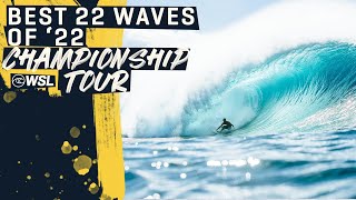 The Best 22 Waves Of The 22 Championship Tour [upl. by Nnahoj]