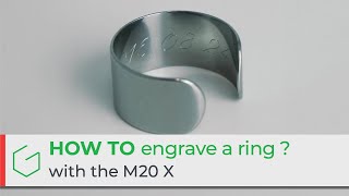 How to engrave a ring with the M20 X Jewel [upl. by Gwendolin934]