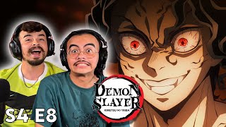 The BEST Demon Slayer Episode Yet  Demon Slayer Season 4 Episode 8 Reaction [upl. by Shien56]