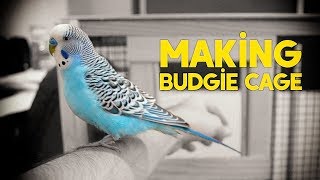 Making Budgie Cage Setup  Simple and Easy [upl. by Candy]